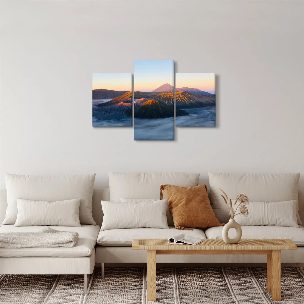 Obraz hory Bromo v Indonézii (90x60 cm)