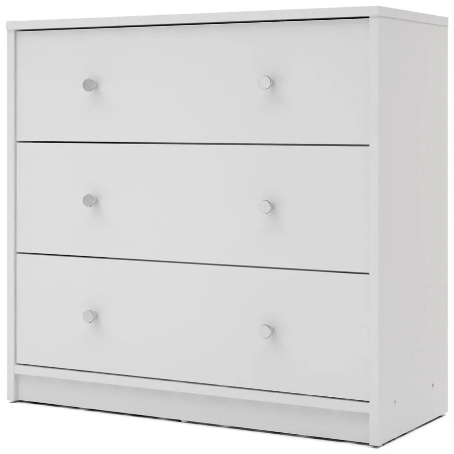 Biela komoda Tvilum May, 72 x 68 cm