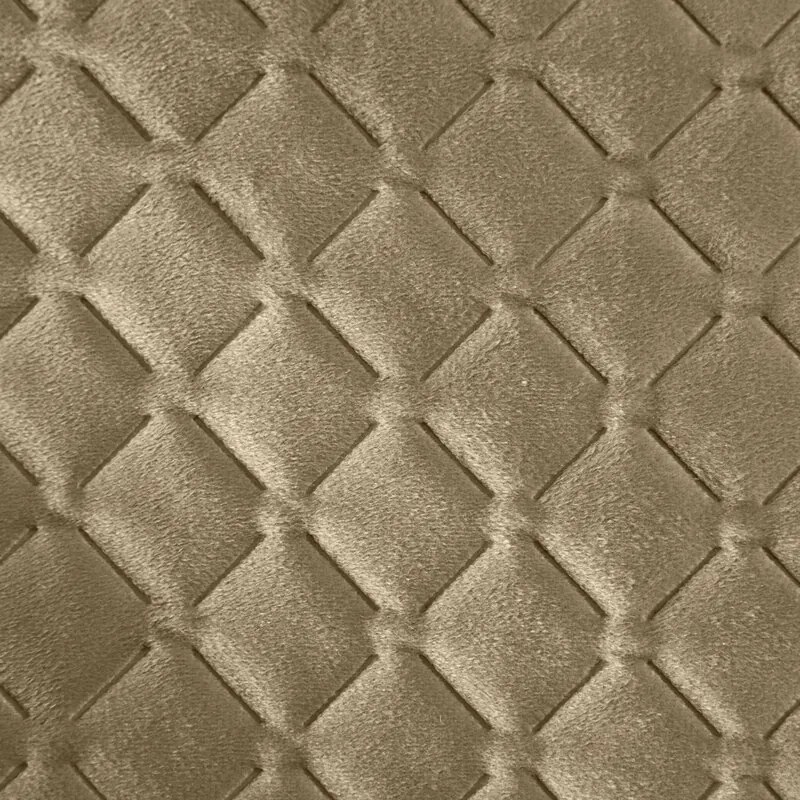 Dekorstudio Zamatový prehoz na posteľ DIMON v béžovej farbe Rozmer prehozu (šírka x dĺžka): 70x160cm