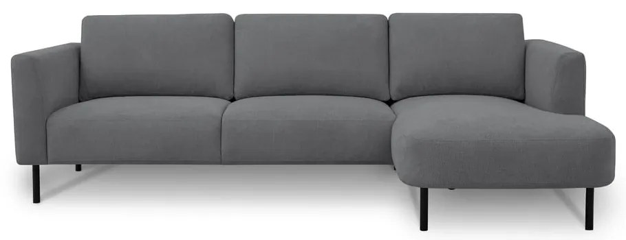 Tmavosivá rohová pohovka (pravý roh) Hero – Scandic