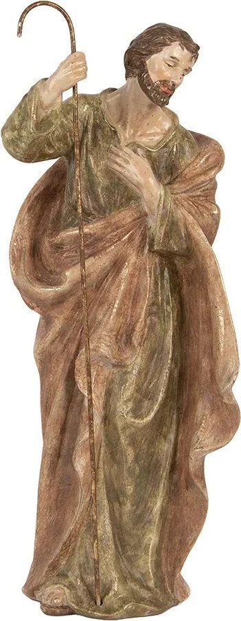 Sada 4ks vianočné dekorácie figúrka Betlehem Nativity Scene – 23*12*47 cm