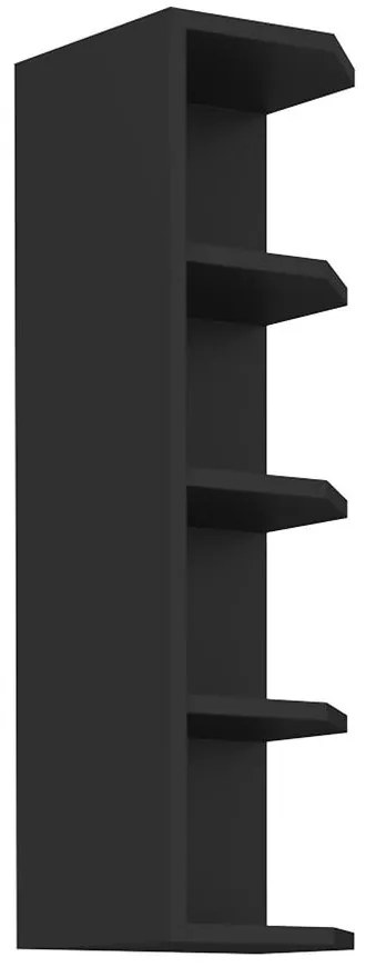 Kuchynská skrinka Siena/Monza/Arona čierna mat 30g-90 Zak