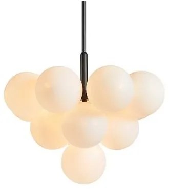 Markslöjd 107911 - Luster na tyči MERLOT 13xG9/20W/230V pr. 56 cm biela/čierna