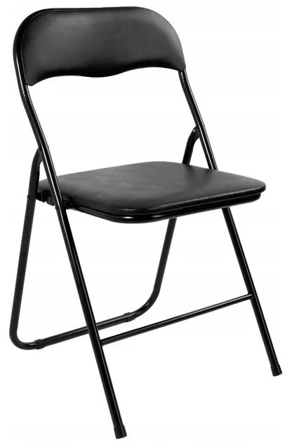 Rozkladací set FETA BLACK 180 cm + 6 stoličiek BASICO