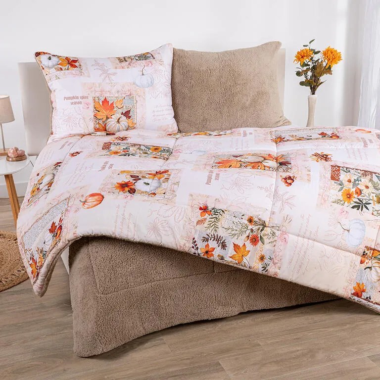 Prešívaná baránková súprava Dual Feel NICOLETA 3 ks