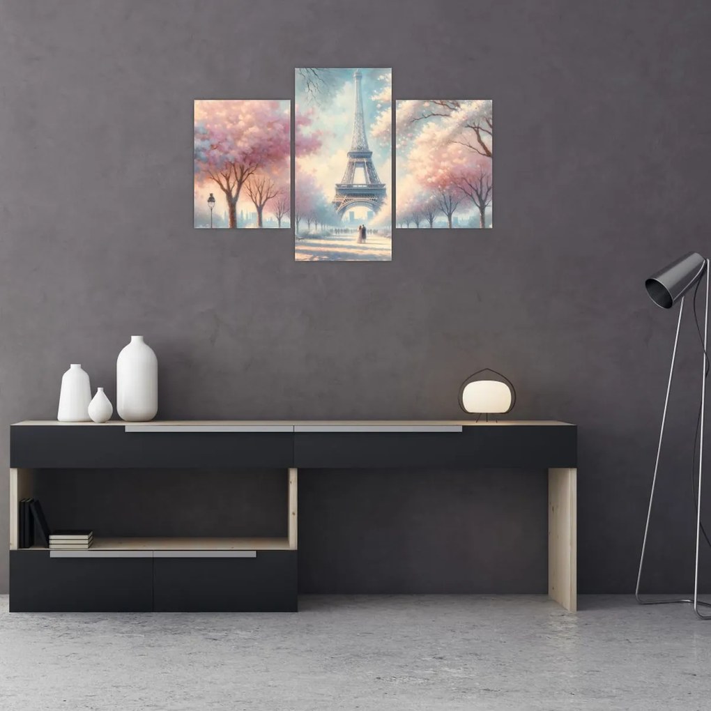 Obraz – Jar v Paríži (90x60 cm)