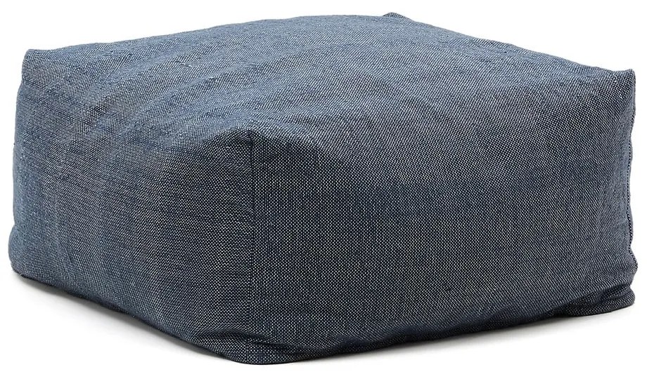 Tmavomodrý záhradný taburet Vedell – Kave Home