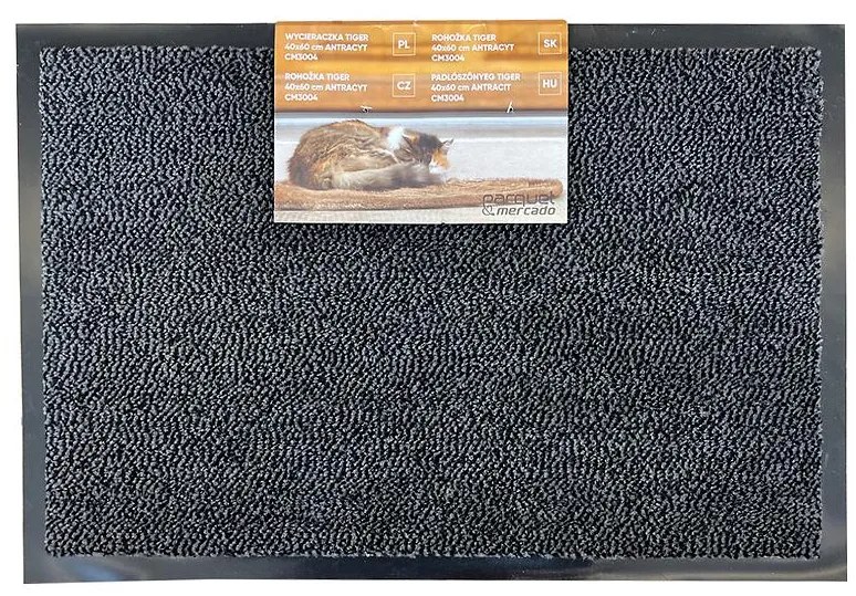 Rohožka Tiger 40x60cm Antracit Cm3004