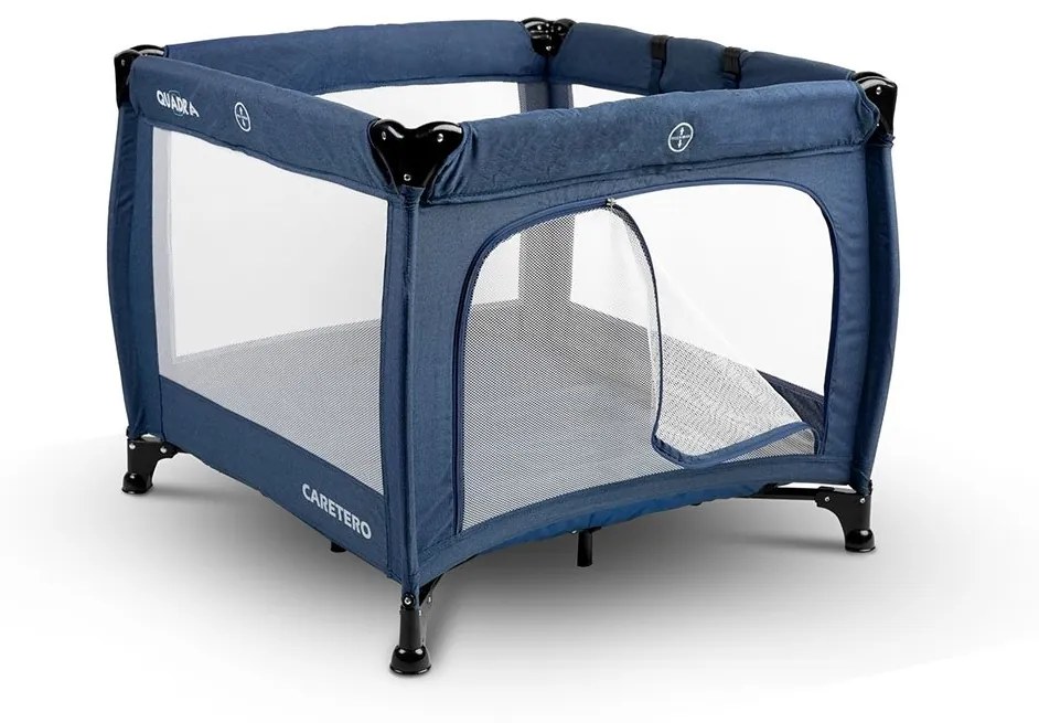 Detská skladacia ohrádka CARETERO Quadra blue
