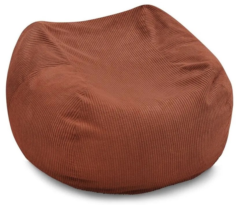 Sedací vak v tehlovej farbe Voltaire – Bobochic Paris