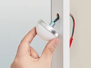 Toaletný stolík s osvetlením Vasagle Ora biely