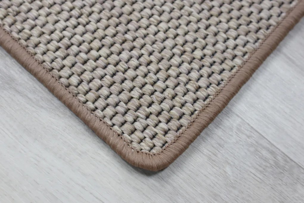 Vopi koberce Behúň na mieru Nature svetle béžový - šíre 50 cm s obšitím