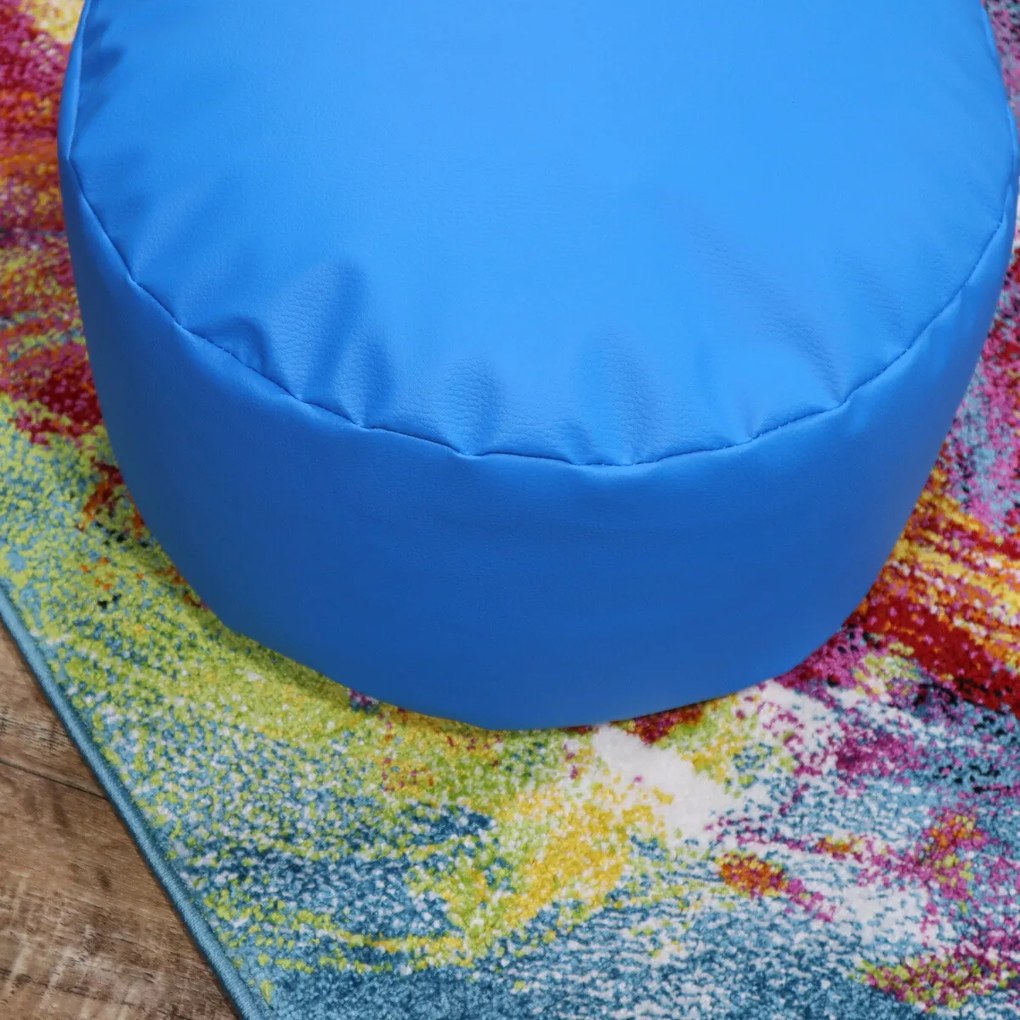 Sedací vak RELAX POUF blue - 25 x 45 cm cm Praktik home