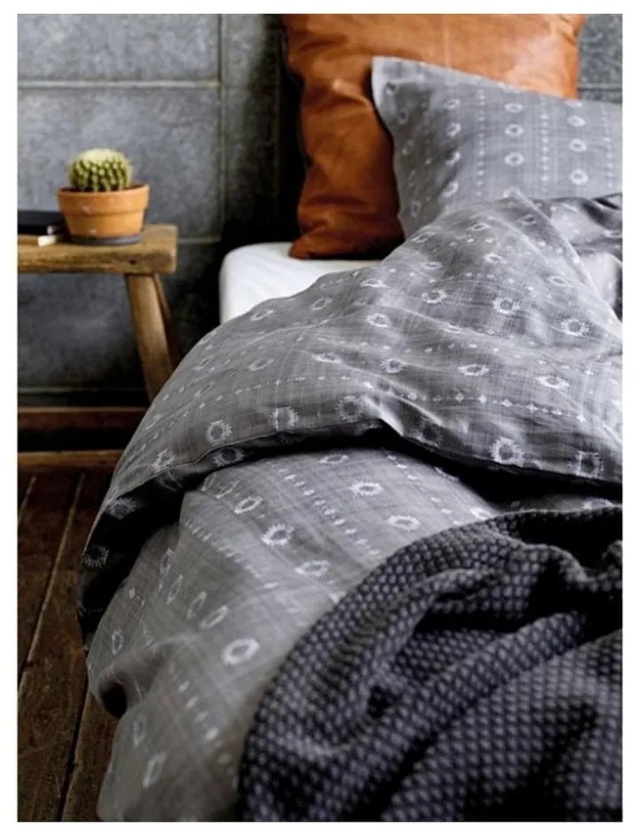 Kožený obojstranný vankúš Södahl Lodge, 60 x 60 cm