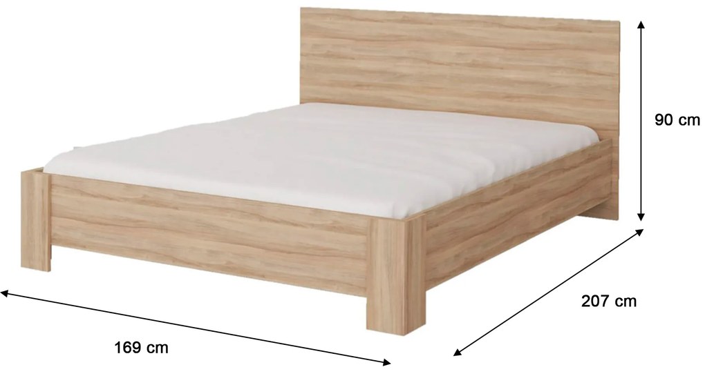 Manželská posteľ Idea 200x160