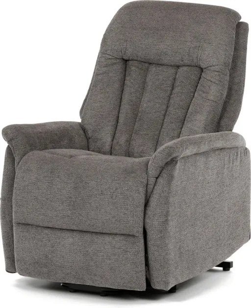 Polohovacie kreslo sivé, elektrické TV-Q8575 GREY2