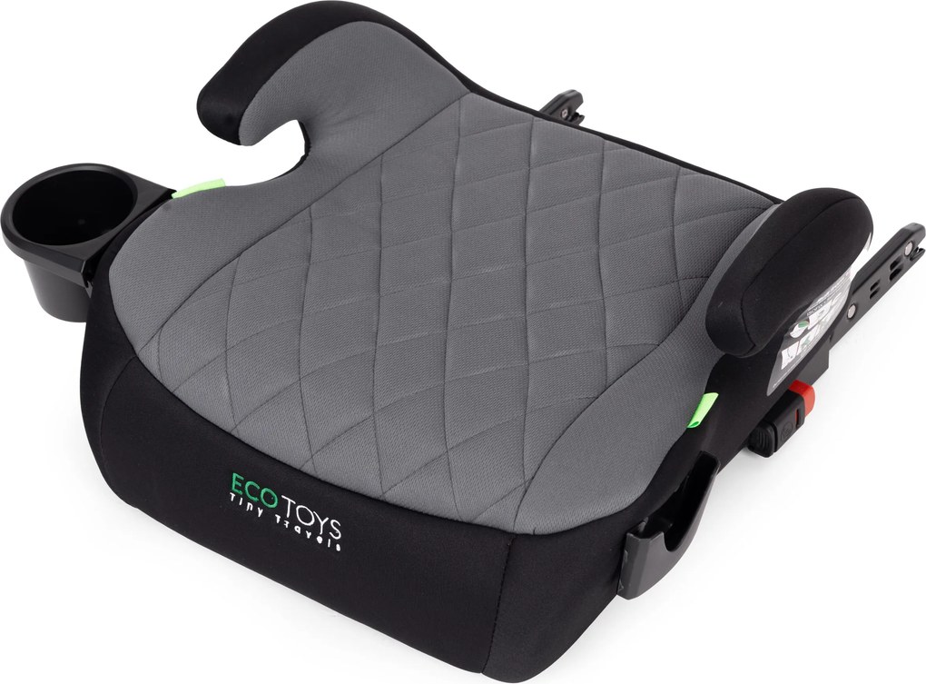 ECOTOYS podsedák ISOFIX i-Size pre deti 125–150 cm s držiakom na nápoj