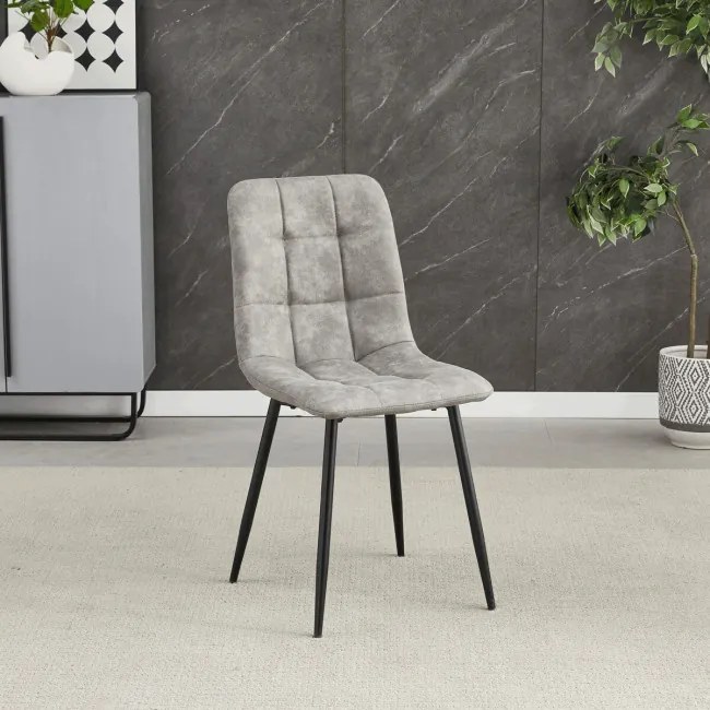 Jedálenská stolička sivá CT-281 GREY3