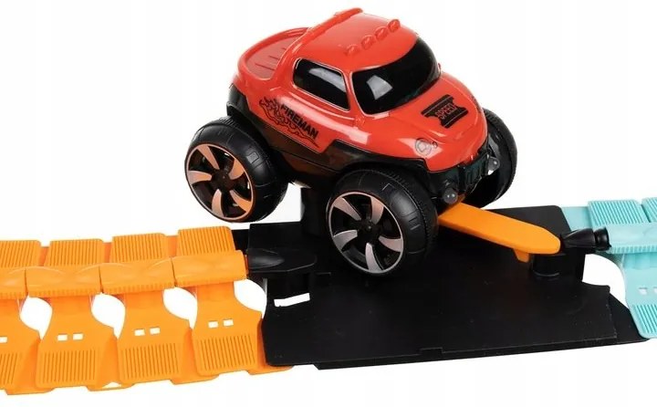 Kruzzel 22461 Autodráha s autíčkom 193 dielov