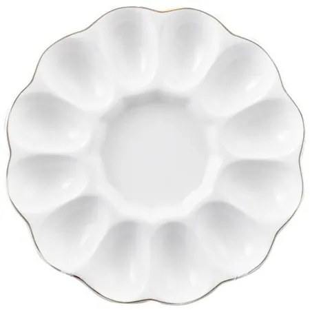 Florina Porcelánový tanier na vajíčka Classic, 21 cm