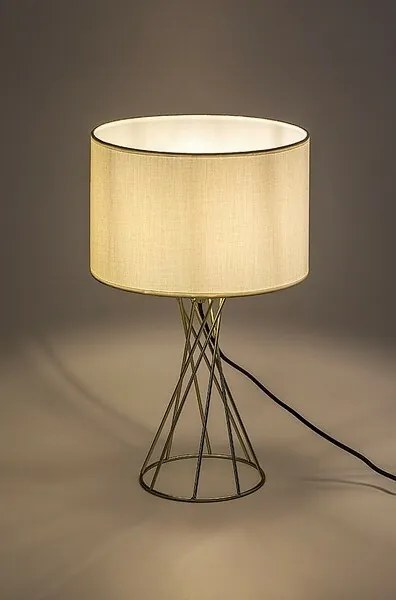 Rabalux 74081 stolná lampa Nivra, zlatá