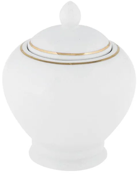 Biela porcelánová cukornička Villa Altachiara Gold Chic