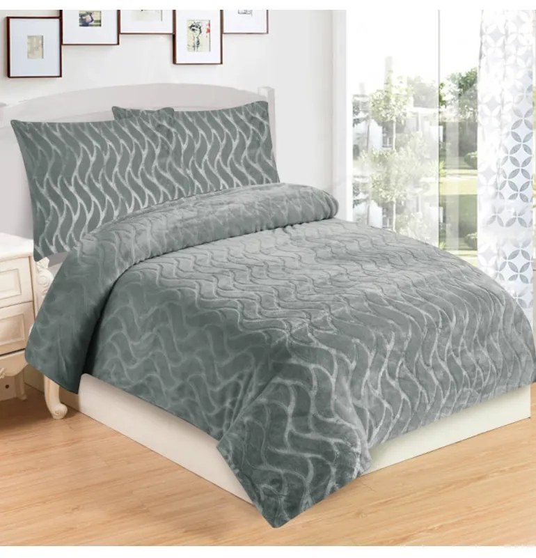 Obliečky z mikroplyšu Taylor, Štandardný set jednolôžko obsahuje 1x 140x200 + 1x 70x90