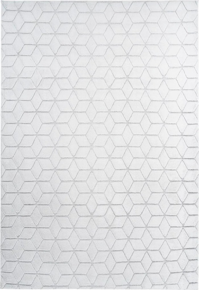XXXLutz KOBEREC, 160/230 cm sivá, biela - Online Only bytové doplnky - 005937064303