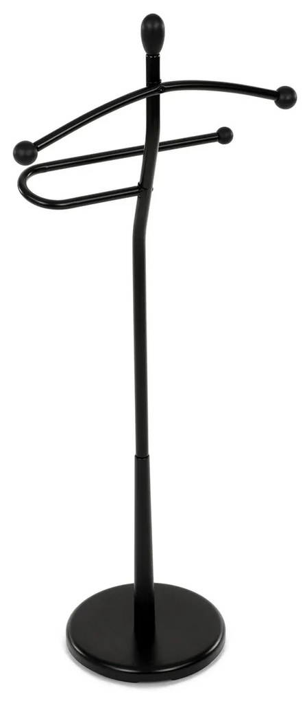 Némý sluha 82646 BK, kov, čierna