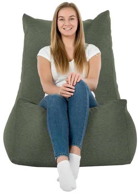 Sedací vak Distinto Balance Recycling Farba: Granátový