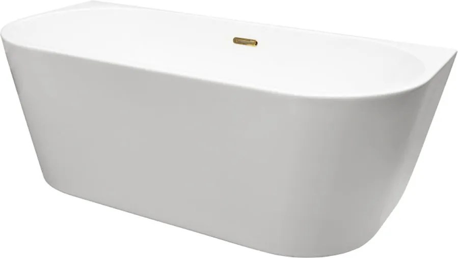 Besco Akrylátová voľne stojaca vaňa Vica NEW CC/SP 150x80 (160x80, 170x80), s prepadom BESCO-Typ výpuste: Alcaplast Click-Clack so štrbinovým prepado…
