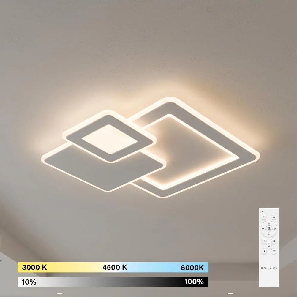 BRILAGI - stmievateľné LED stropné svietidlo MODERN LED/93W/230V 3000-6000K + diaľkové ovládanie