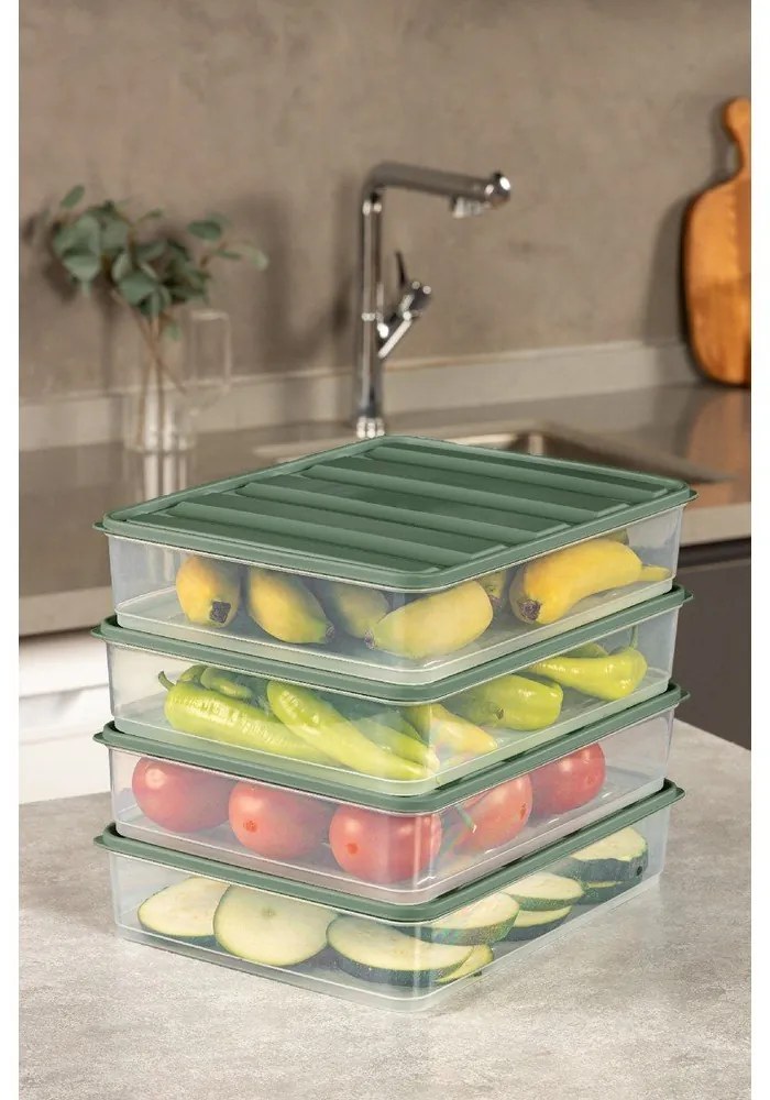 Potravinové škatuľky v súprave 4 ks – Hermia