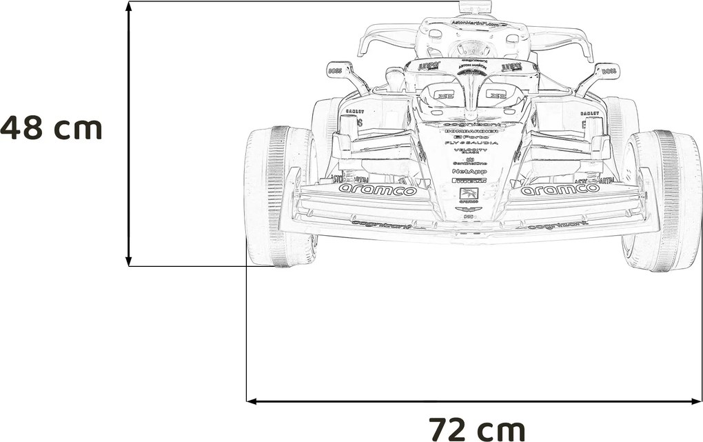 Ramiz Vozidlo, automobil formuly 1 Aston Martin Cognizant Aramco