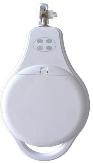 LED Stmievateľná stolná lampa s lupou LED/10W/230V biela