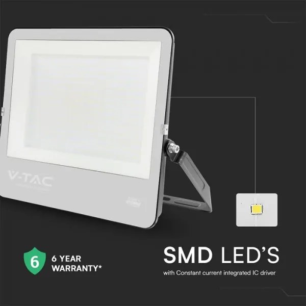 LED reflektor LED/300W/230V 4000K IP65 čierny