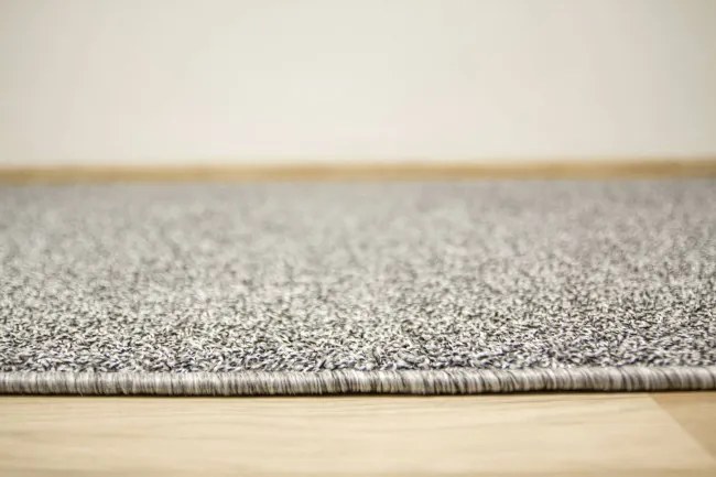 Metrážny koberec Sphinx - Special 177 strieborný / sivý / čierny