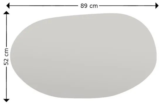 Nástenné zrkadlo VANOMI 89x52 cm