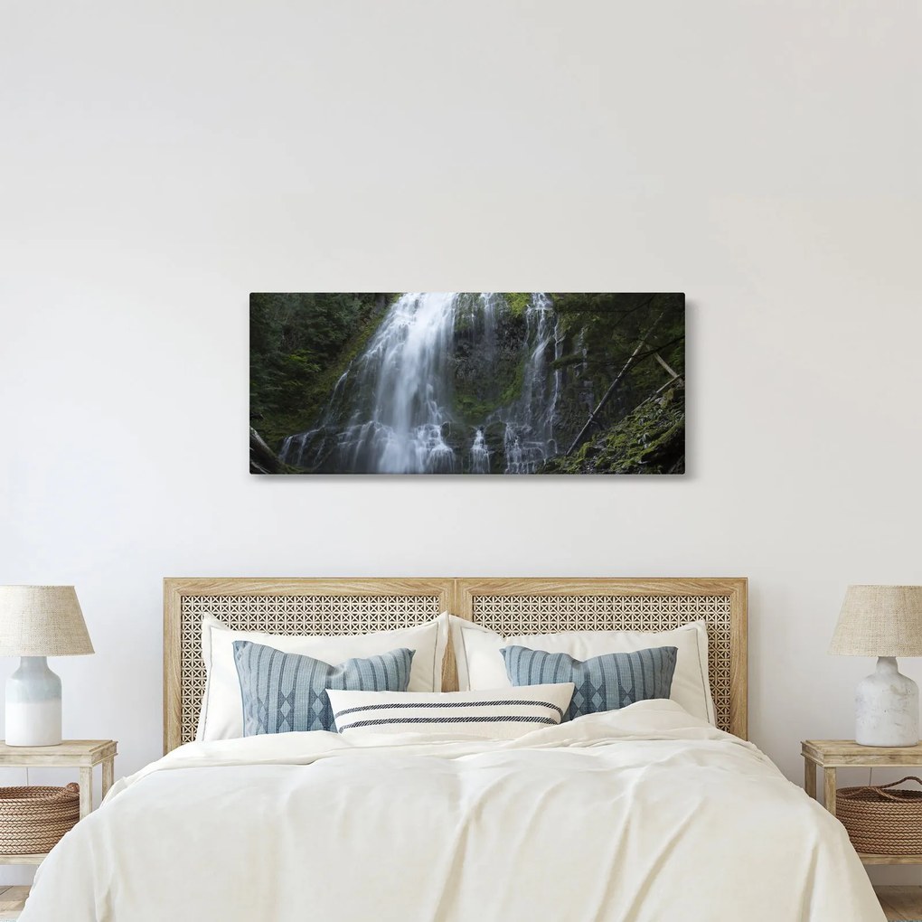 Obraz vodopádu (120x50 cm)