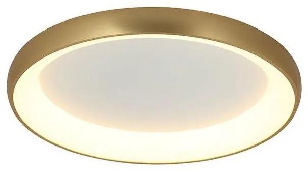Zambelis Zambelis 2050 - LED Stmievateľné stropné svietidlo LED/50W/230V pr. 60 cm zlatá UN0761