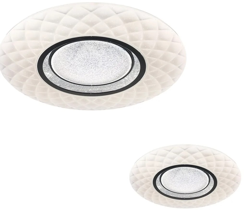 Stropné LED svietidlo Tokyo, 1x LED 24w, 3000-6000k, w/ch, s ovládačom