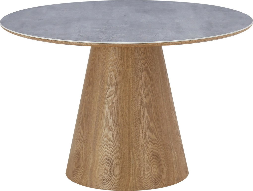 XXXLutz JEDÁLENSKÝ STÔL, sivá, farba duba, 120/120/75 cm Livetastic - Stoly - 001125032801
