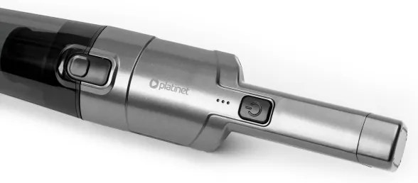 Prenosný nabíjací vysávač do auta 75W/2800 mAh čierna