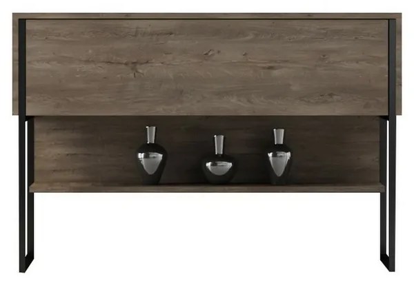 Komoda Luxe Walnut and Black