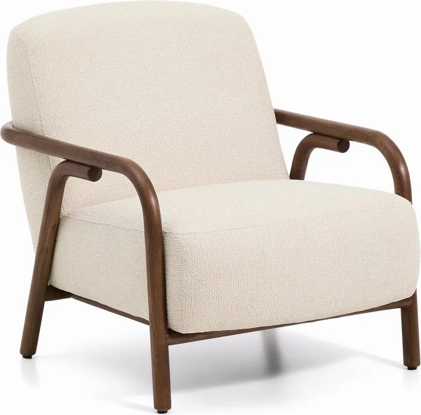 Béžové ženilkové kreslo Sylo – Kave Home