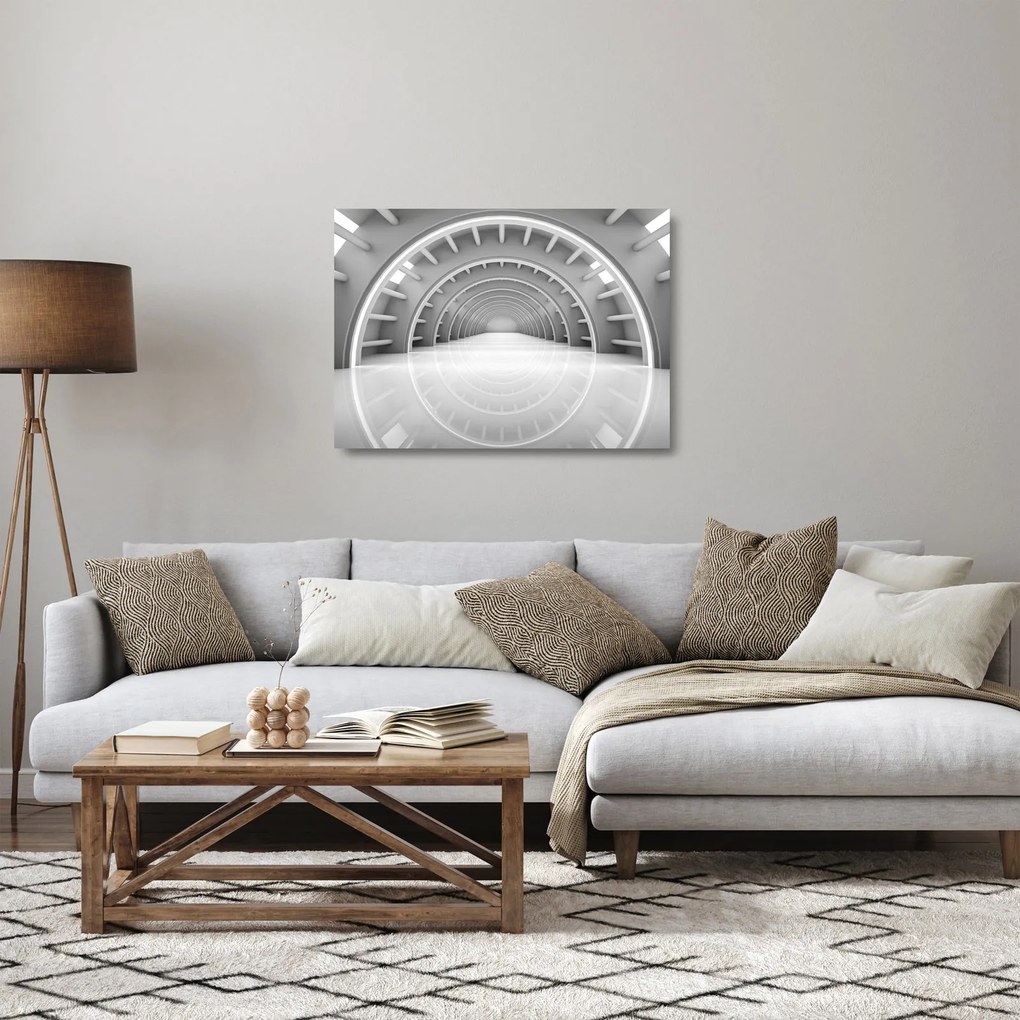 Sklenený obraz - 3D priechod (70x50 cm)