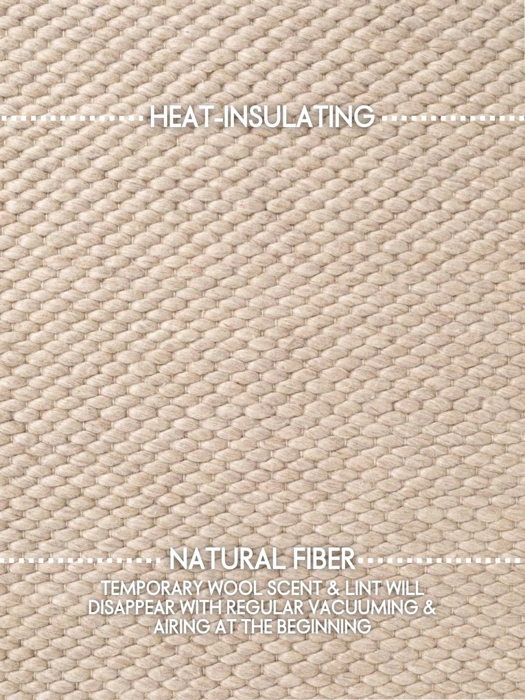 ELLE Decoration, Kusový koberec Lyon Beans 106315 Natural Beige z kolekcie Elle, 140x200, béžová, obývacia izba