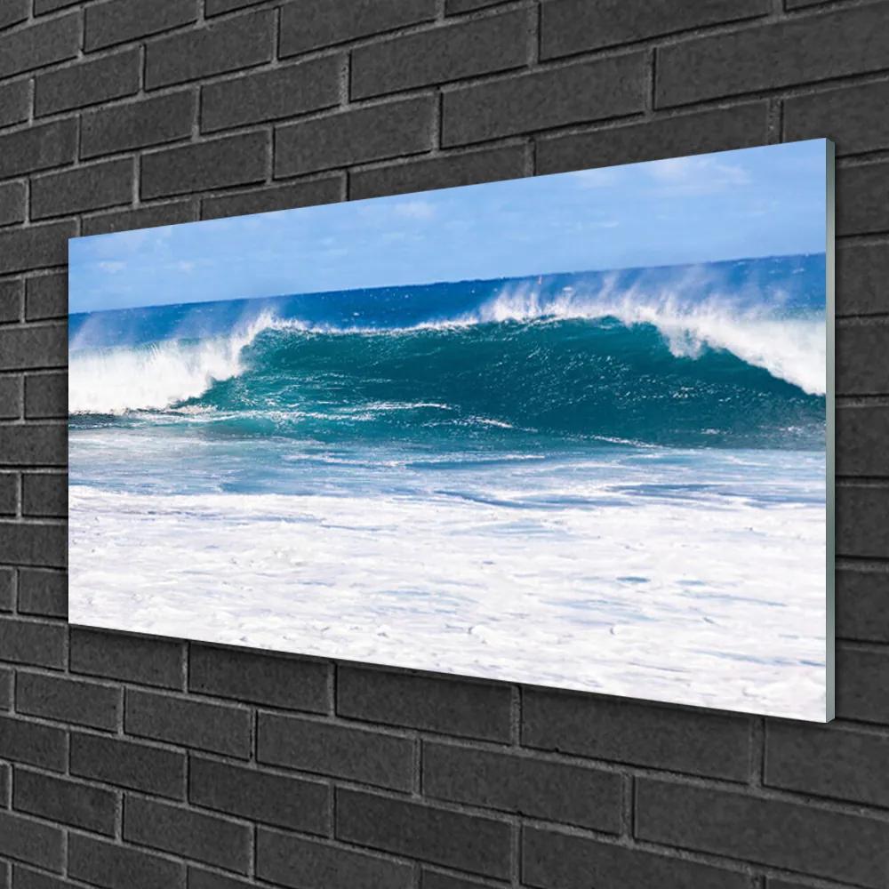 Skleneny obraz More vlna voda oceán 120x60 cm