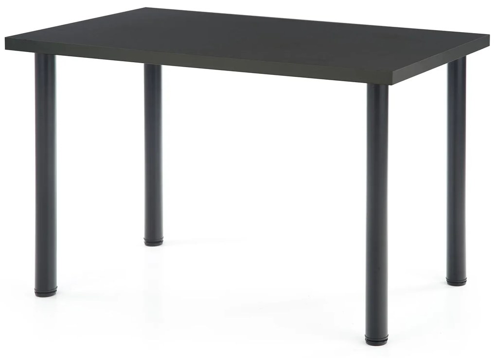 Jedálenský stôl Maxom (antracit + čierna) (pre 4 osoby). Vlastná spoľahlivá doprava až k Vám domov. 1028082