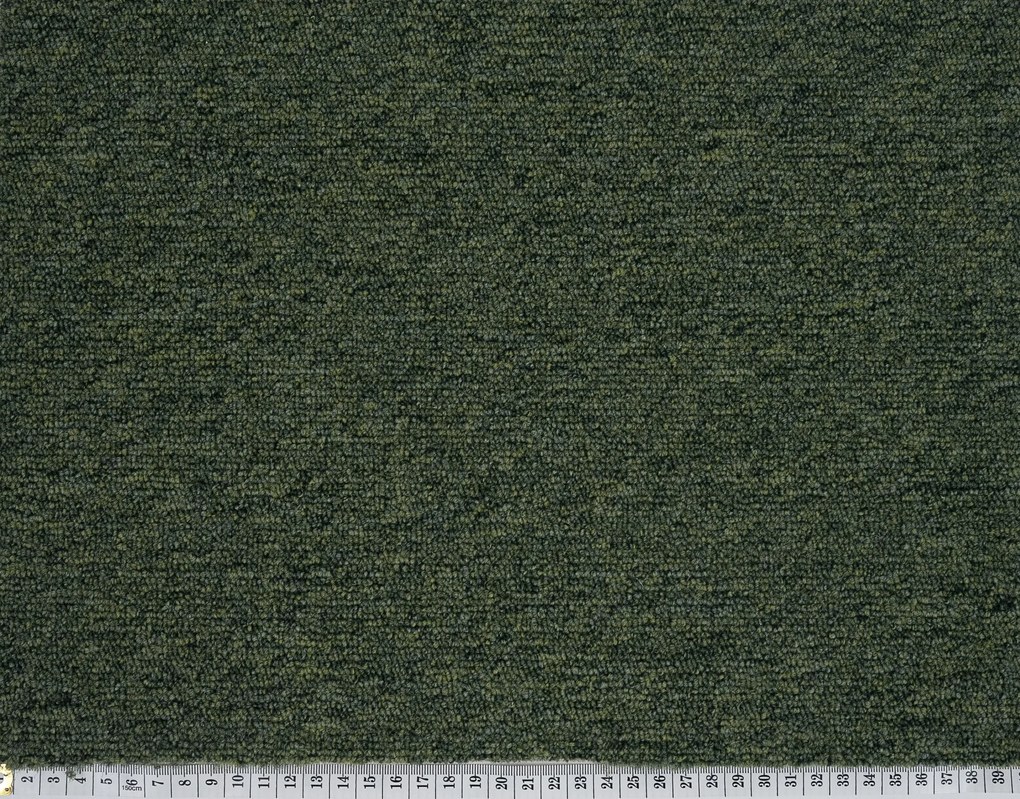 Associated Weavers, Koberec metráž Medusa 21, na mieru, šíře 4m, zelená, ab (mriežka), chodba / predsieň